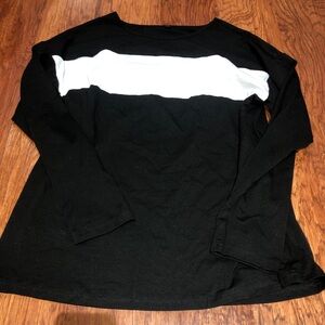 Black and White Women's Top